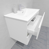 Комплект мебели для ванной тумба 90 см и пеналом 40*40*170 см, правый, цвет NCS S 0300-N, влагостойкий, матовая эмаль + лак, серия СДпрестиж артикул SDPPTM-900300-N изображение 9