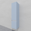 Шкаф-пенал для ванной подвесной глубина 40 см, левый, влагостойкий, цвет голубой, матовая эмаль + лак, серия Сдпрестиж артикул SDPL-401020-R80B изображение 3