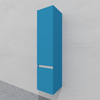 Шкаф-пенал для ванной подвесной глубина 40 см, левый, влагостойкий, цвет синий, матовая эмаль + лак, серия Сдпрестиж артикул SDPL-405012 изображение 4