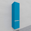 Шкаф-пенал для ванной подвесной глубина 40 см, правый, влагостойкий, цвет синий, матовая эмаль + лак, серия СДпрестиж артикул SDPP-405012 изображение 3