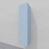 Шкаф-пенал для ванной подвесной глубина 40 см, правый, влагостойкий, цвет голубой, матовая эмаль + лак, серия СДпрестиж артикул SDPP-401020-R80B изображение 4
