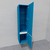 Шкаф-пенал для ванной подвесной глубина 40 см, правый, влагостойкий, цвет синий, матовая эмаль + лак, серия СДпрестиж артикул SDPP-405012 изображение 1