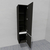 Шкаф-пенал для ванной подвесной глубина 35 см, правый, влагостойкий, цвет серый, матовая эмаль + лак, серия СДпрестиж артикул SDPP35-407500-N изображение 1